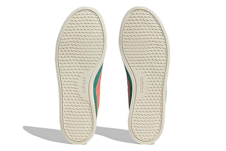 Кеды женские Adidas Neo City Canvas оранжевые