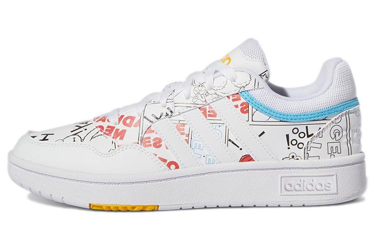 Кеды женские Adidas Hoops 3.0 белые