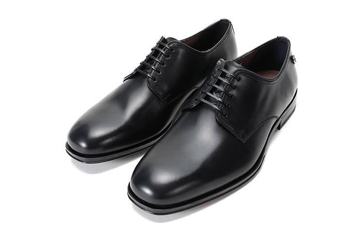 Туфли мужские FERRAGAMO Gancini черные, 44.5 EU