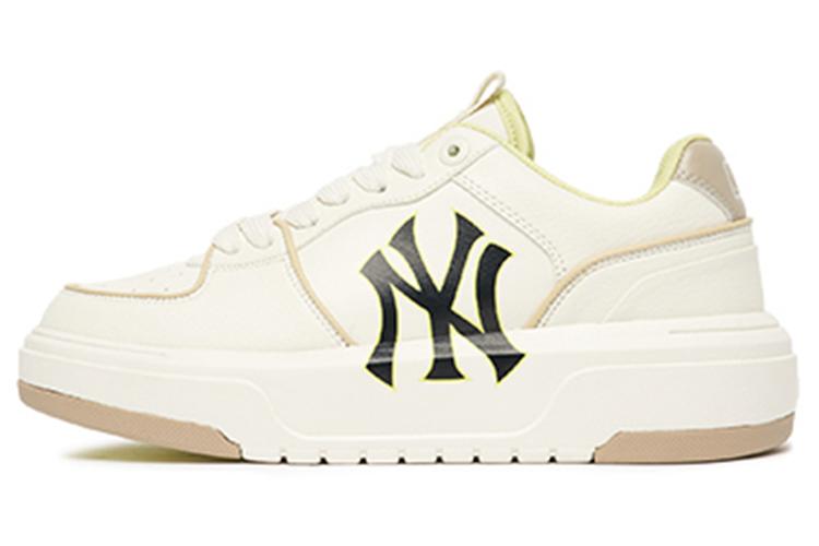 Кеды унисекс MLB 3ASXCA12N-50BGS белые и желтые