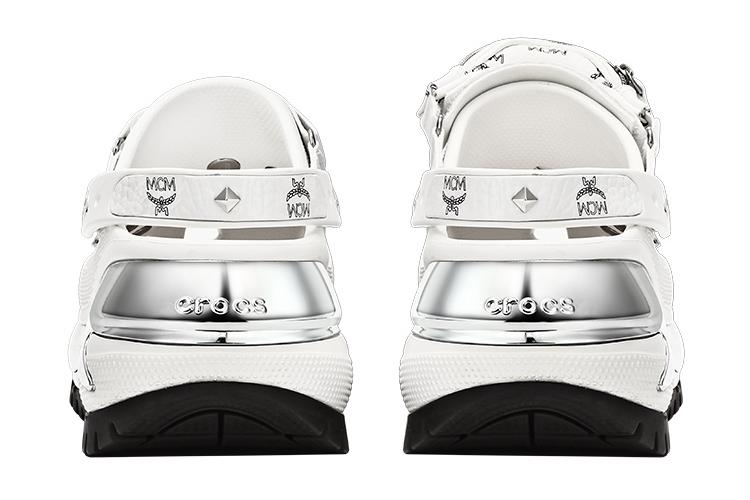 Шлепанцы унисекс Crocs Mega Crush Clog белые, 36-37 EU