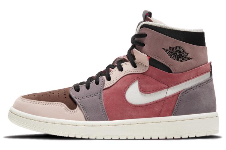 Спортивные кеды женские Jordan 1 High Zoom Air CMFT Canyon Rust
