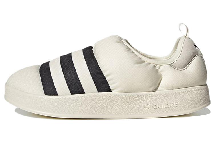 Слипоны унисекс Adidas Puffylette Off White Black