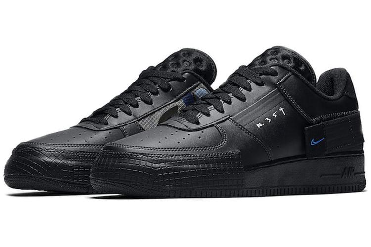 Кроссовки мужские Nike Air Force 1 Type черные