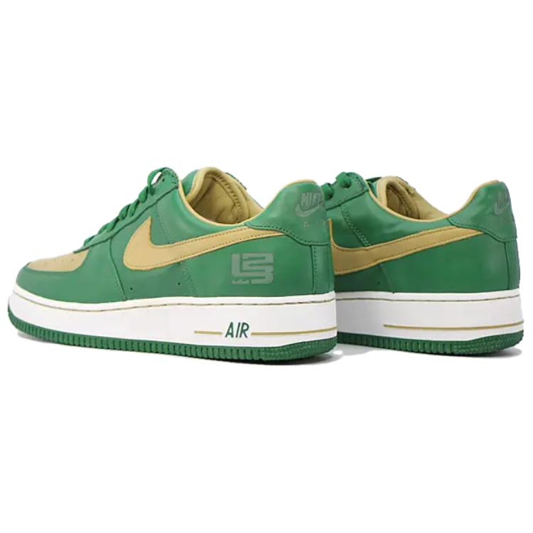 Кеды мужские Nike Air Force 1 Premium LeBron lebron green, 41 EU