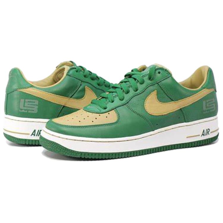 Кеды мужские Nike Air Force 1 Premium LeBron lebron green, 41 EU