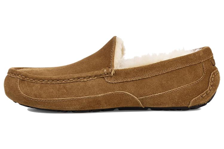 Тапочки мужские UGG Ascot Slipper каштановые, 42 EU