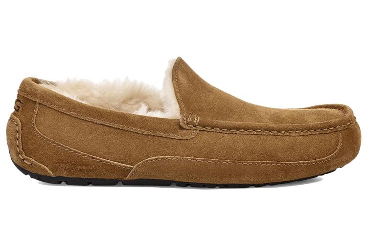 Тапочки мужские UGG Ascot Slipper каштановые, 42 EU