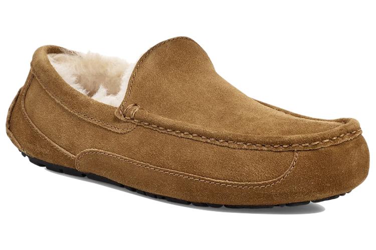 Тапочки мужские UGG Ascot Slipper каштановые, 42 EU