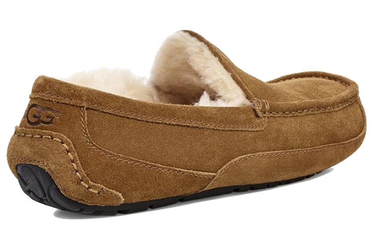 Тапочки мужские UGG Ascot Slipper каштановые, 42 EU