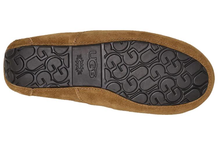 Тапочки мужские UGG Ascot Slipper каштановые, 42 EU