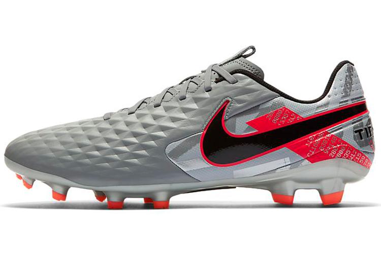Футбольные бутсы мужские Nike Tiempo Legend 8 Academy серые, 38.5 EU