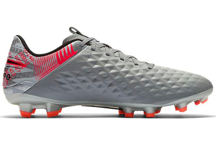 Футбольные бутсы мужские Nike Tiempo Legend 8 Academy серые, 38.5 EU