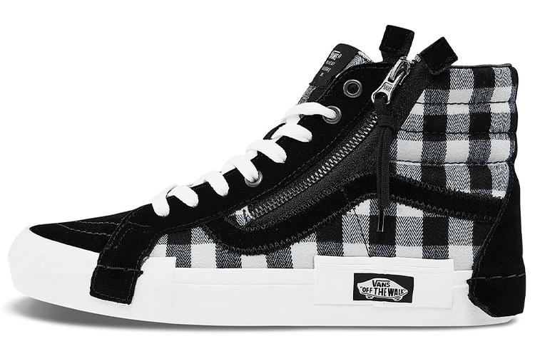 Кеды унисекс Vans SK8HI Reissue Cap черные, 35 EU
