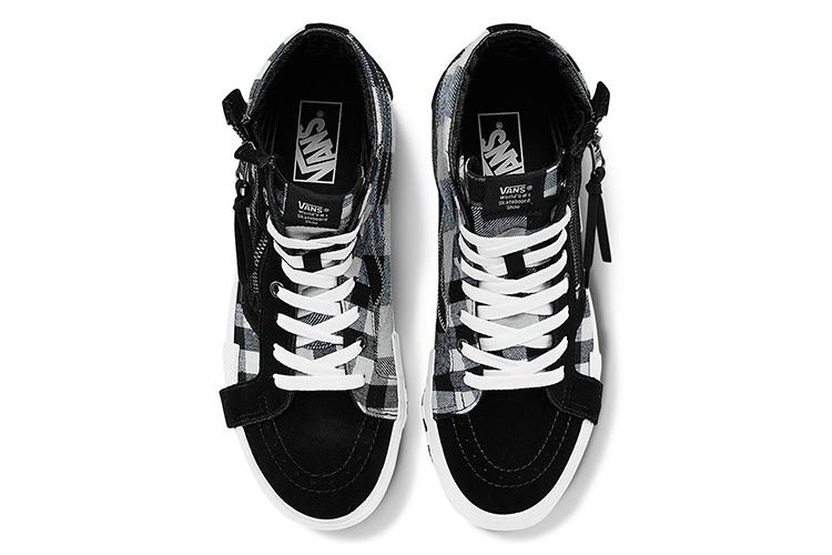 Кеды унисекс Vans SK8HI Reissue Cap черные, 35 EU