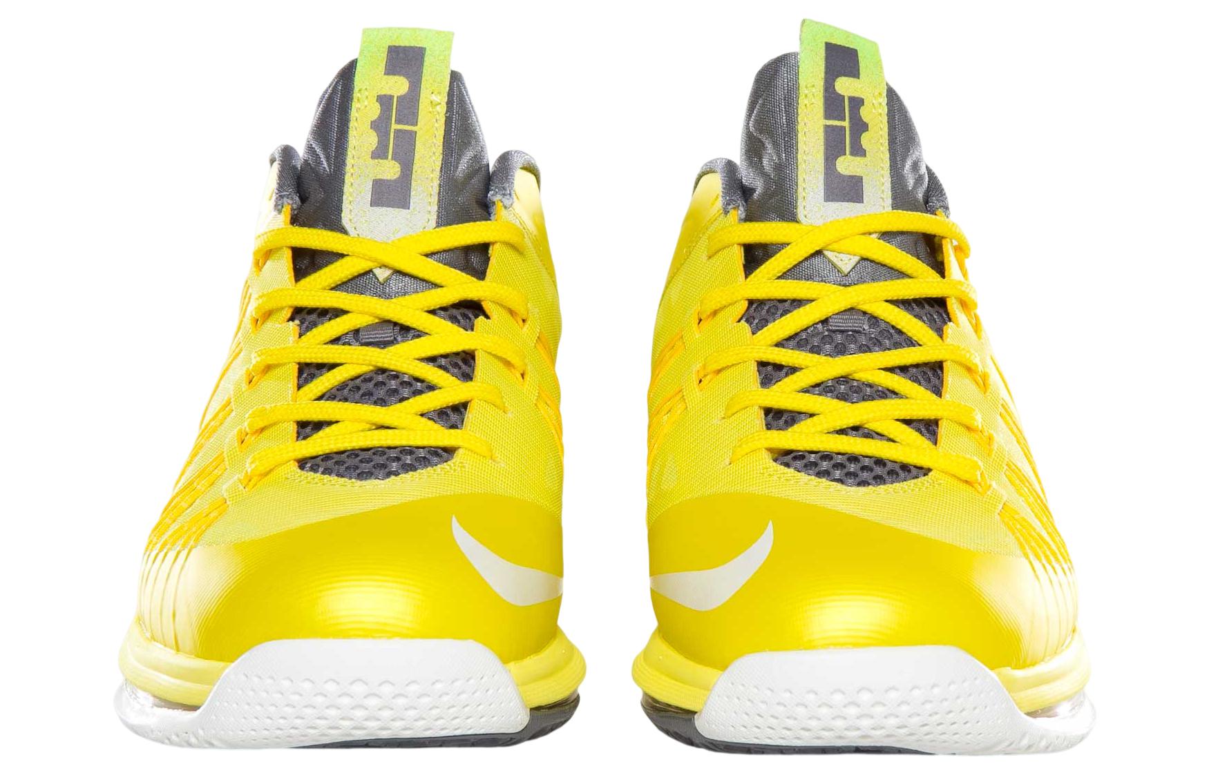 Кроссовки мужские Nike Air Max LeBron 10 Low Sonic Yellow, 44 EU