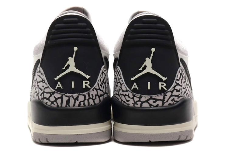 Кроссовки мужские Jordan Legacy 312 Low Tech Grey Fire Red Black, 45 EU