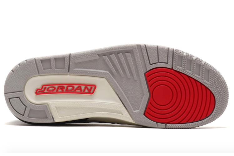 Кроссовки мужские Jordan Legacy 312 Low Tech Grey Fire Red Black, 45 EU