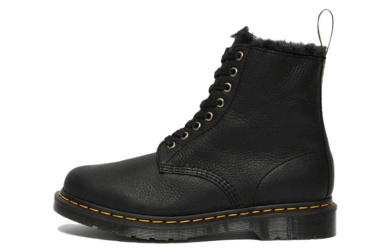 Высокие ботинки унисекс Dr. Martens 1460 Pascal Fur Lined черные, 36 EU
