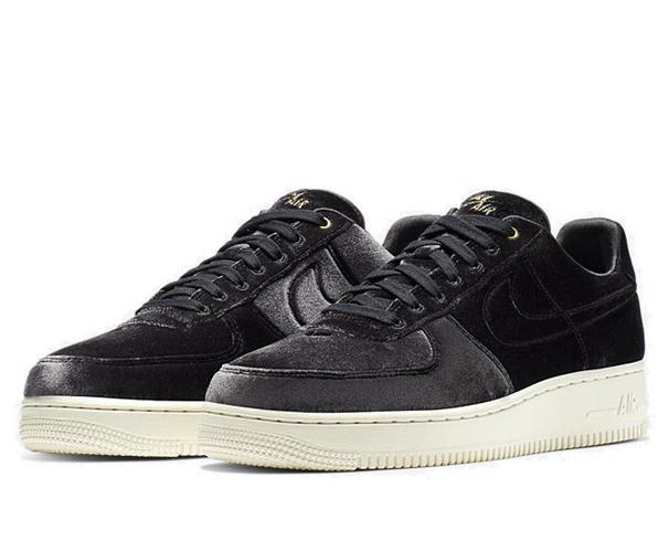 Кеды унисекс Nike Air Force 1 Low 07 Premium черные, 36.5 EU
