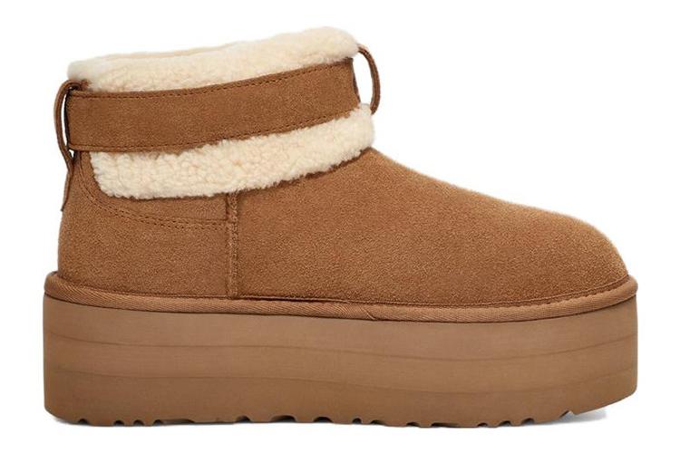 Снежные ботинки женские UGG Ultra Mini Belted Roller Boot, 36 EU