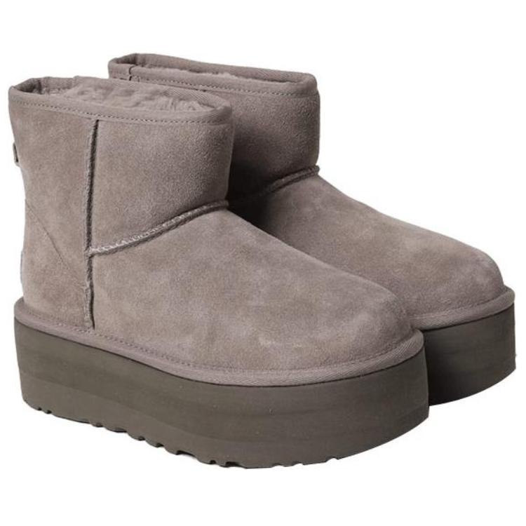 Угги женские UGG Classic Mini Platform Boot дымно-сливовые, 39 EU