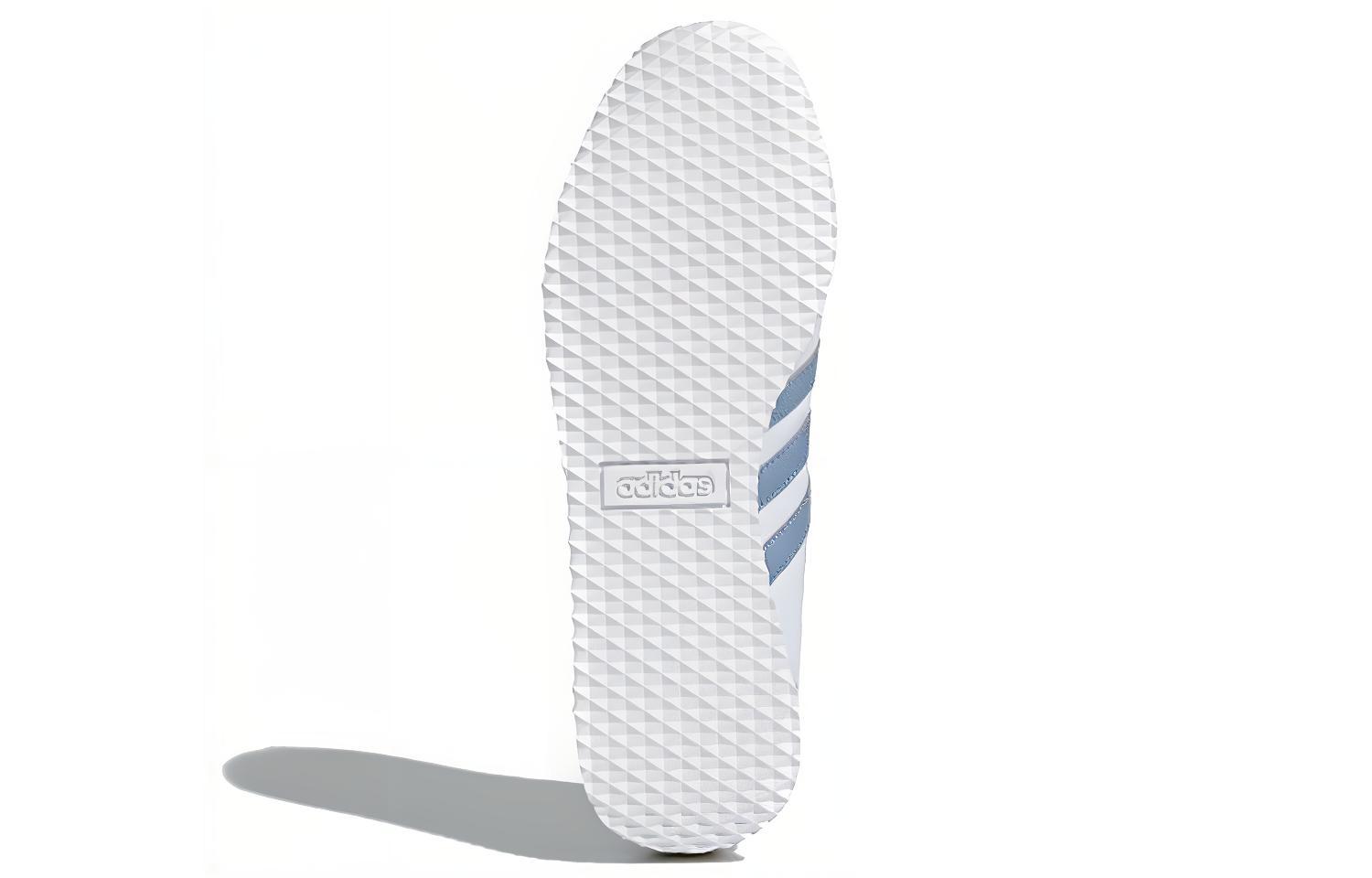 Кеды унисекс Adidas Neo Vs Jog белые, синие и серые, 44 EU