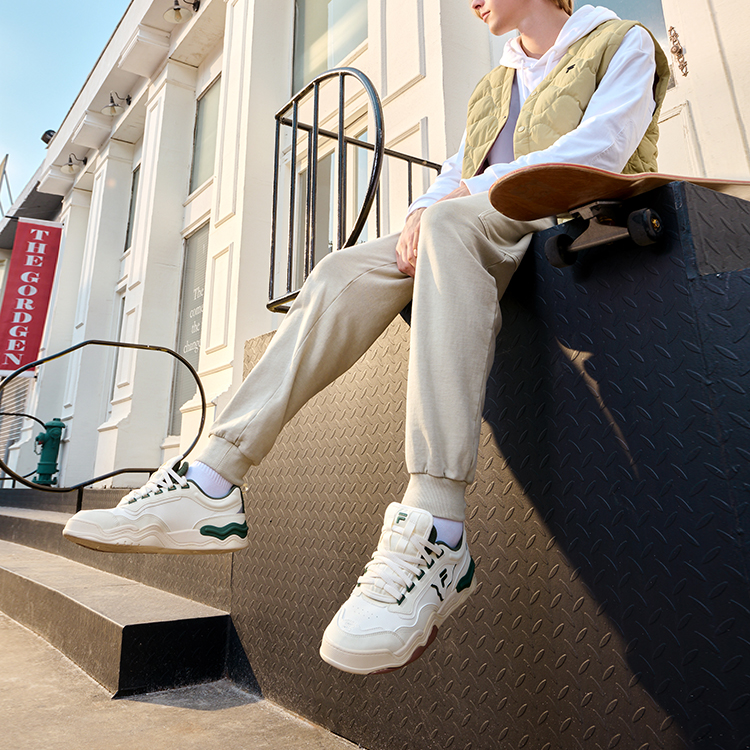 Кроссовки мужские FILA FUSION Kick белые, 44.5 EU