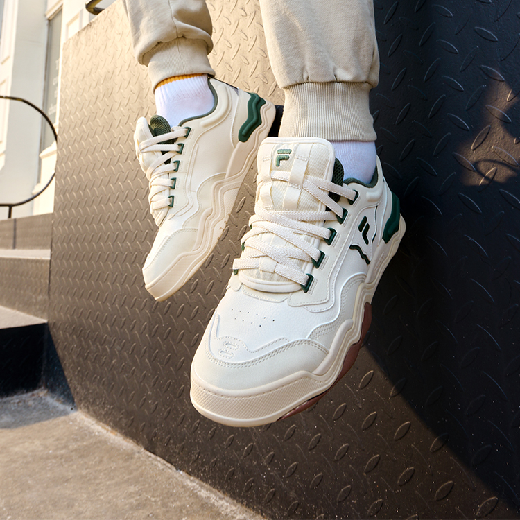 Кроссовки мужские FILA FUSION Kick белые, 44.5 EU