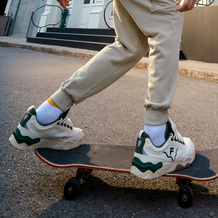 Кроссовки мужские FILA FUSION Kick белые, 44.5 EU