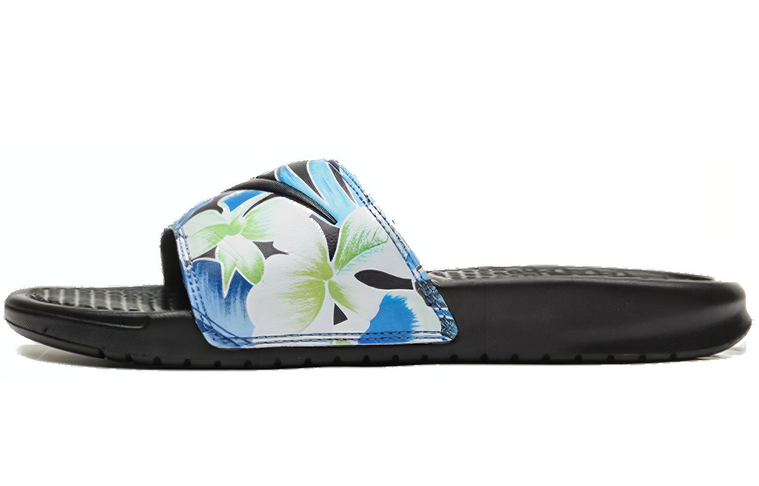 Шлепанцы женские Nike Benassi Jdi Print черные