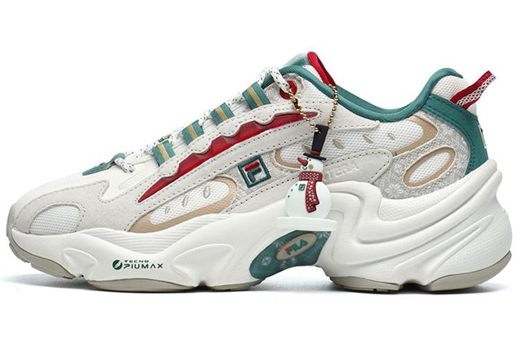 Кроссовки женские FILA Pantera белые, зеленые, 38 EU