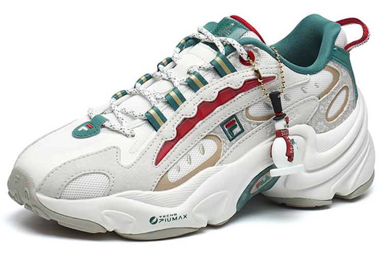 Кроссовки женские FILA Pantera белые, зеленые, 38 EU