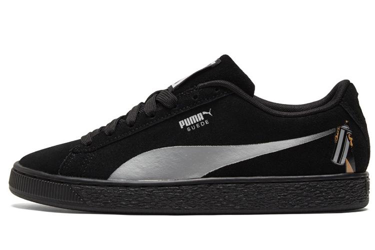 Кеды унисекс Puma Suede Spraycan черные