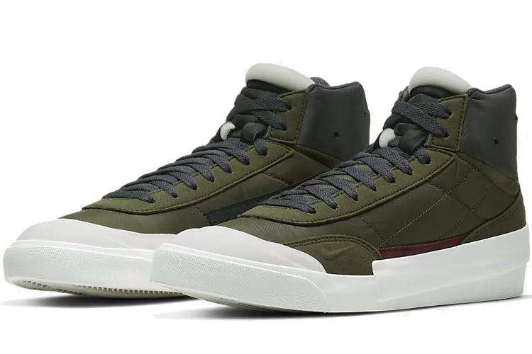 Кеды унисекс Nike Drop Type Mid белые, 44 EU