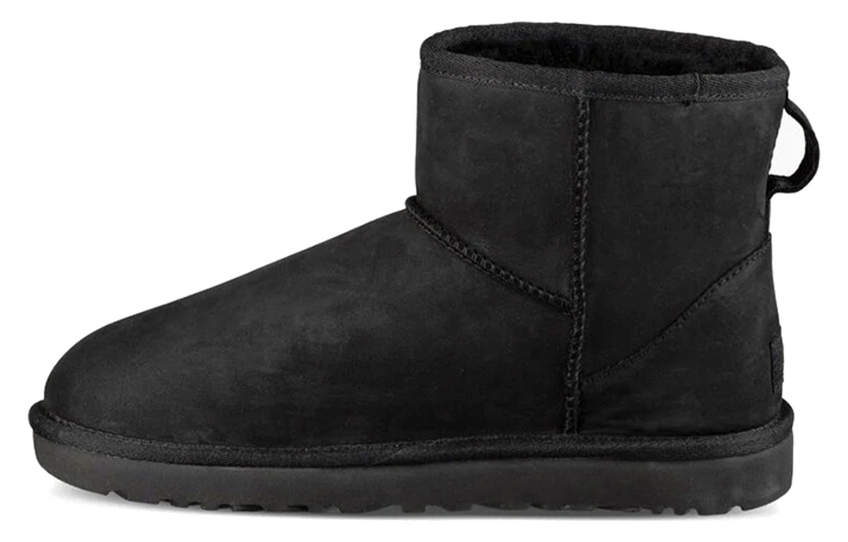 Угги женские UGG Classic Mini Leather Snow Boots, 36 EU