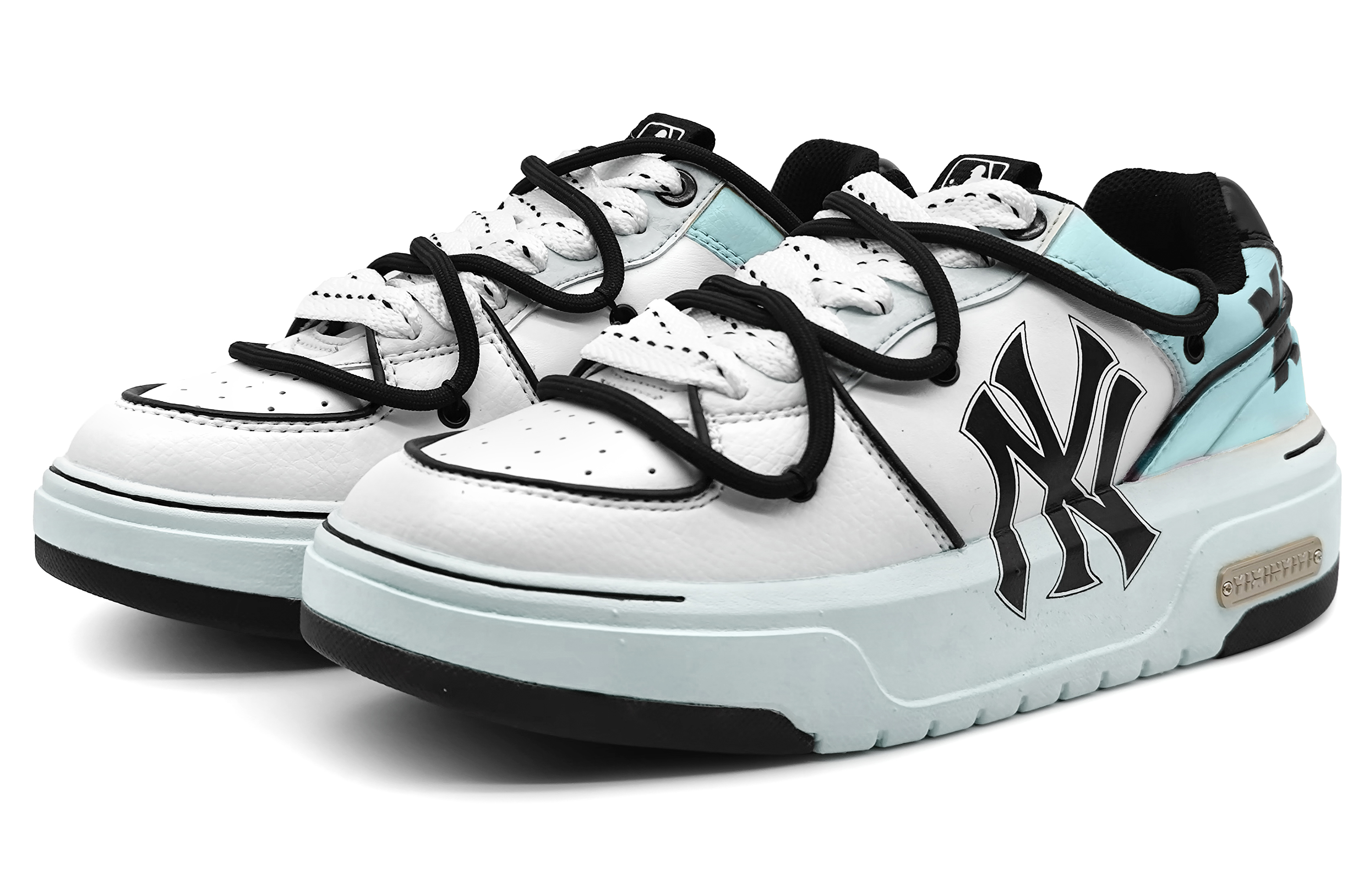 Кроссовки унисекс MLB Chunky Liner кобальтовый синий, 37.5 EU