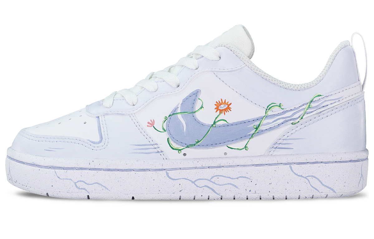 Кеды женские Nike Court Borough GS фиолетовые