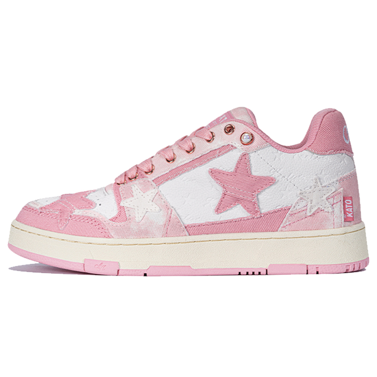 Кеды унисекс KAALIXTO Skateboarding Mid розовые, 36 EU