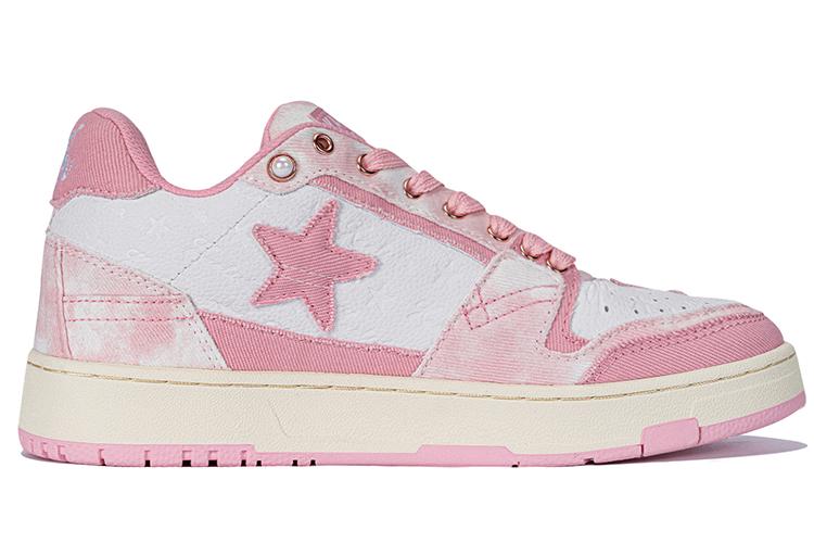 Кеды унисекс KAALIXTO Skateboarding Mid розовые, 36 EU