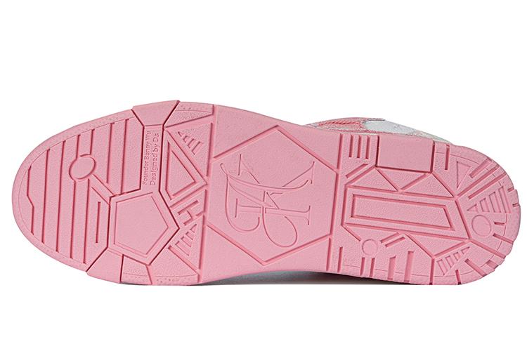 Кеды унисекс KAALIXTO Skateboarding Mid розовые, 36 EU