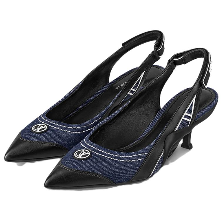 Туфли женские LOUIS VUITTON Archlight denim, 36 EU