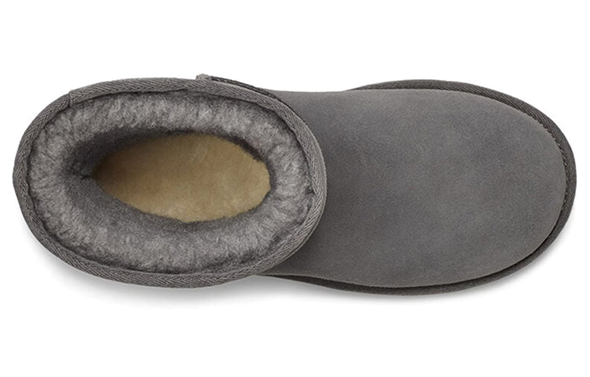 Снежные сапоги женские UGG Essential Short II серые, 40 EU