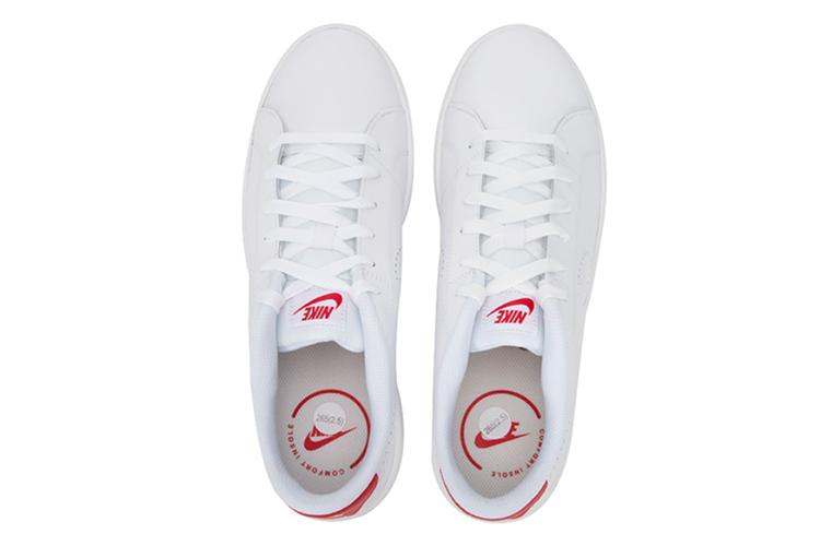 Кеды мужские Nike Court Royale 2 белый университетский красный, 39 EU