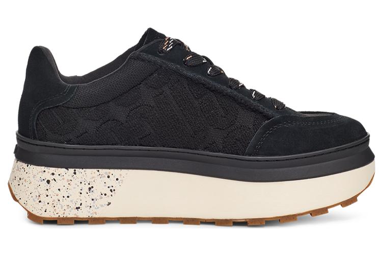 Кроссовки женские UGG Marin Lace Logo Sneaker черные, 40 EU