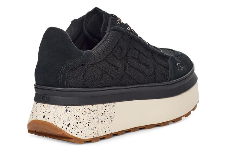 Кроссовки женские UGG Marin Lace Logo Sneaker черные, 40 EU