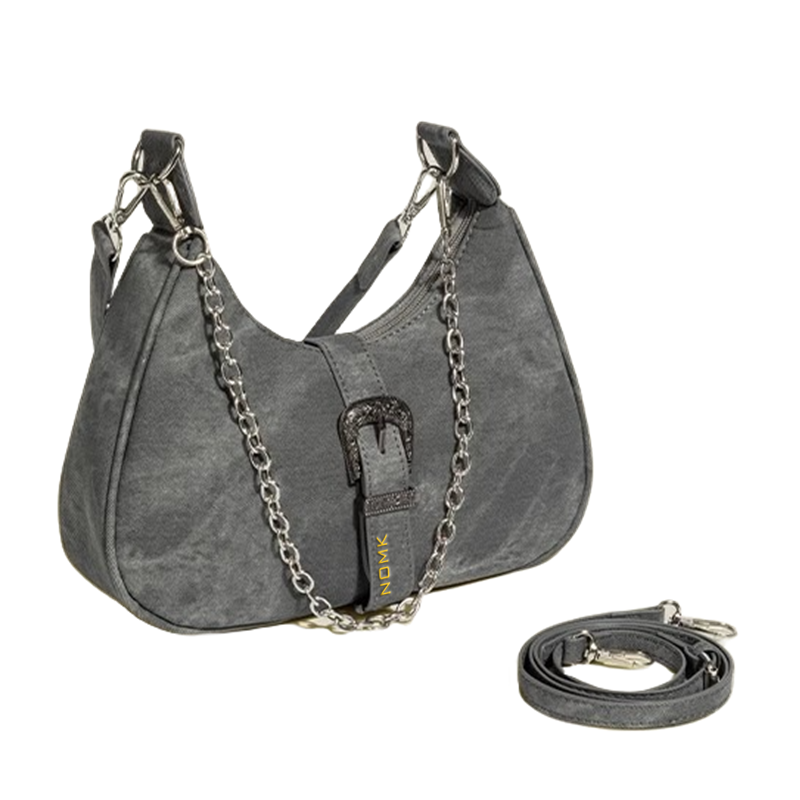 Кроссбоди-сумка женская NOMK NK-534 серого цвета