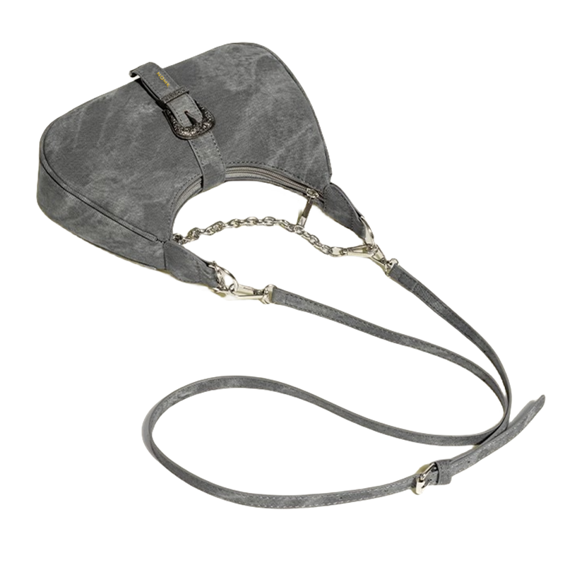 Кроссбоди-сумка женская NOMK NK-534 серого цвета