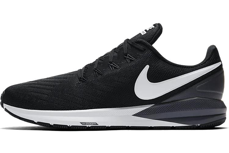 Кроссовки мужские Nike Air Zoom Structure 22 черные, 44 EU
