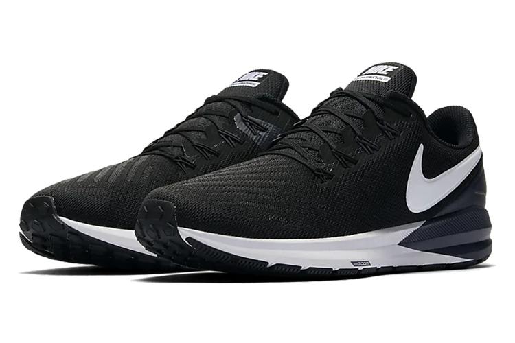 Кроссовки мужские Nike Air Zoom Structure 22 черные, 44 EU